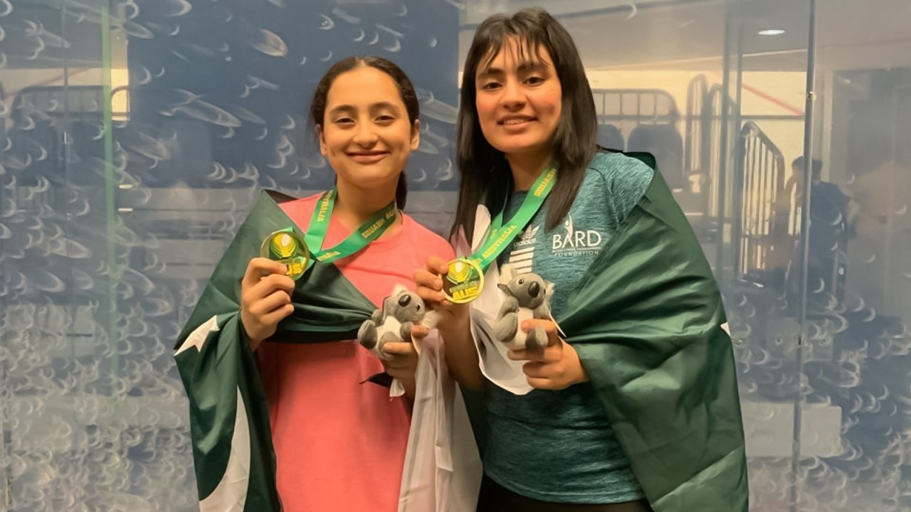 Pakistani squash players clinch four titles in Australian Junior Open
