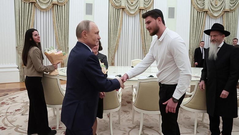 Putin expresses gratitude to Hamas for ‘humanitarian’ act of releasing Russian hostages