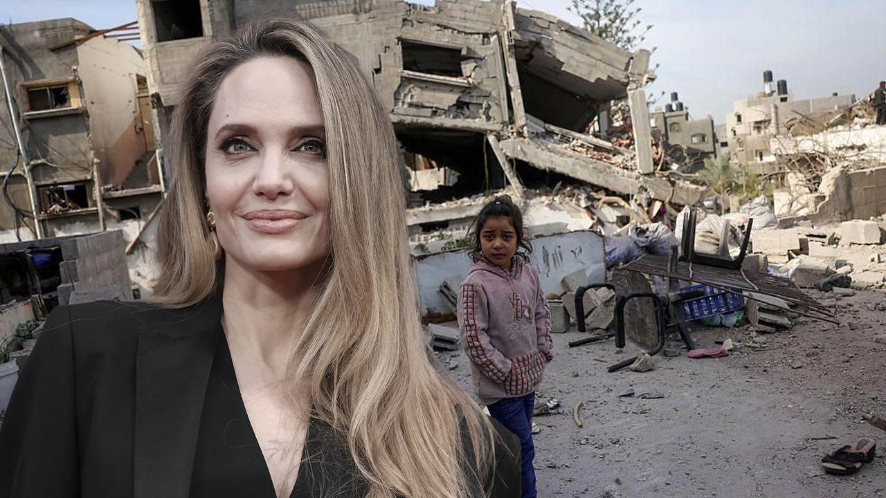 Angelina Jolie raises voice against Israeli atrocities in Gaza
