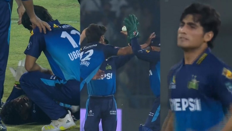 Multan Sultans’ Ubaid Shah slaps teammate Usman Khan in emotional celebration after crucial wicket