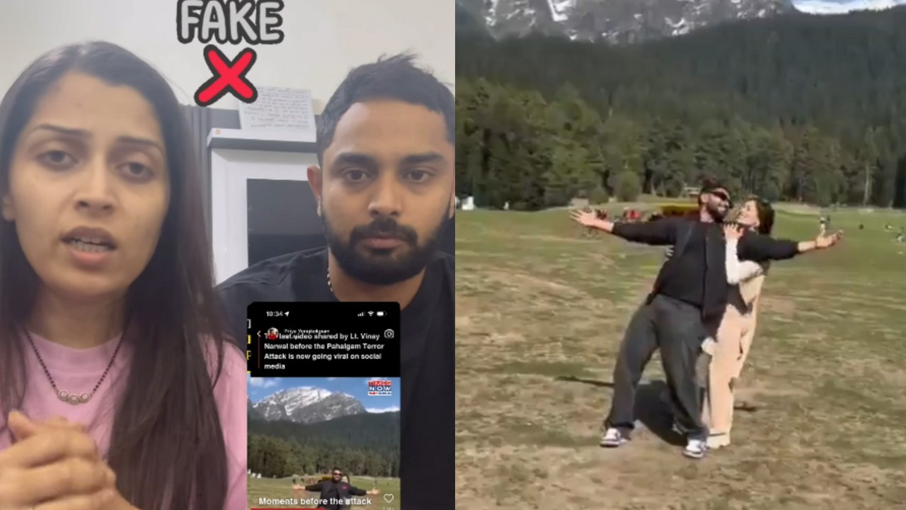 Indian couple’s viral video misidentified as Pahalgam attack victims turns out to be fake