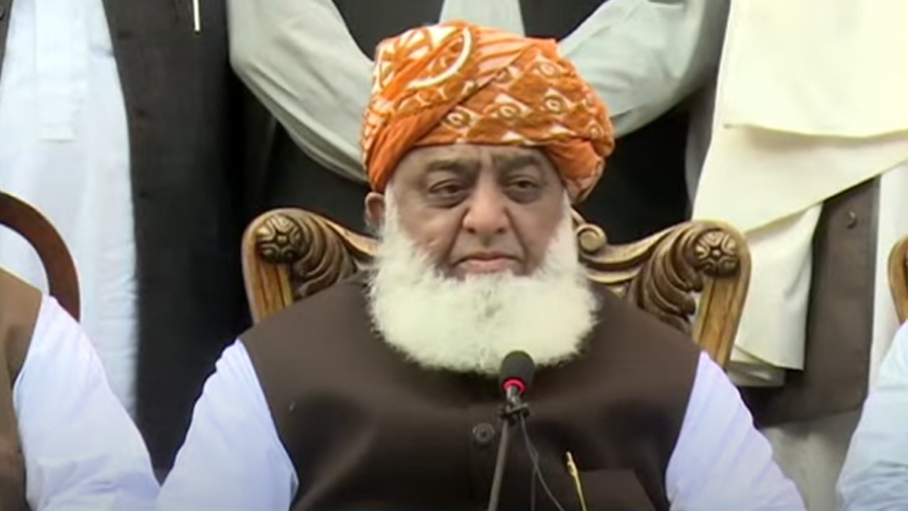 JUI-F voted for 26th amendment on PTI's request: Maulana Fazl