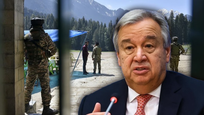 UN urges Pakistan, India to show 'maximum restraint' on Pahalgam attack