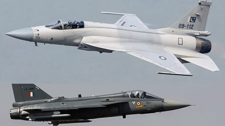 PAF fighter jets force Indian Rafales to flee in panic while patrolling over held Kashmir