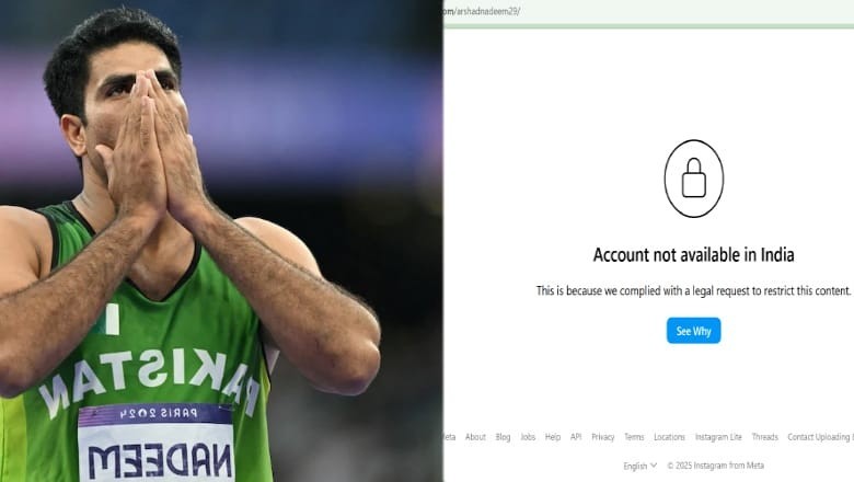 India blocks Instagram account of Arshad Nadeem