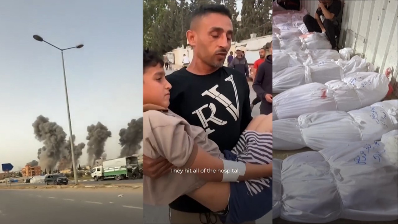 84 killed in Gaza as Israeli strikes hit hospitals, refugee camps
