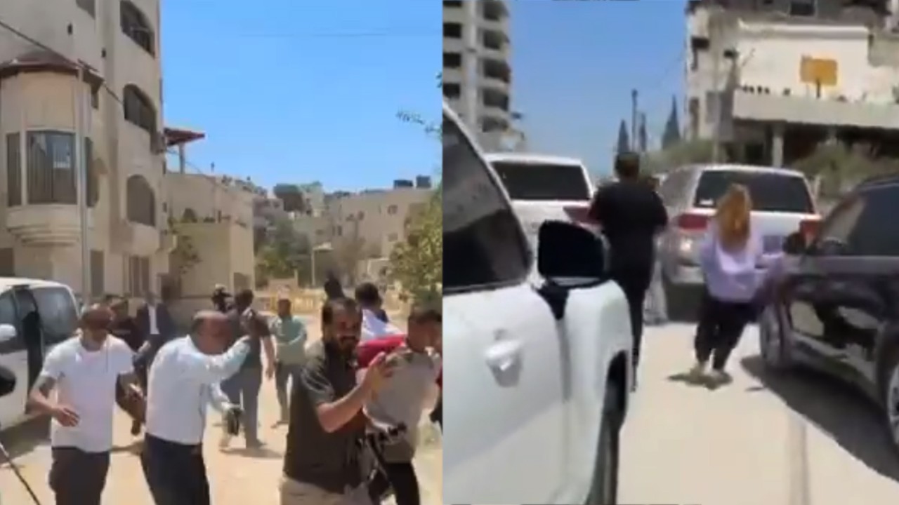 Israeli troops open fire  at foreign diplomats during tour in West Bank