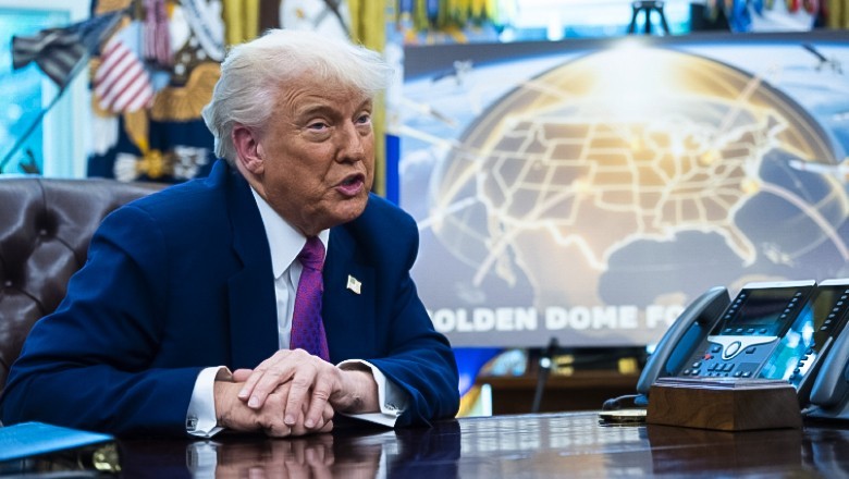 Trump unveils $175bn Golden Dome defence system to shield US from foreign threats
