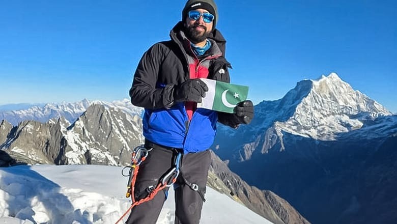 Saad Munawar becomes first Pakistani to summit Mt Everest from northern side
