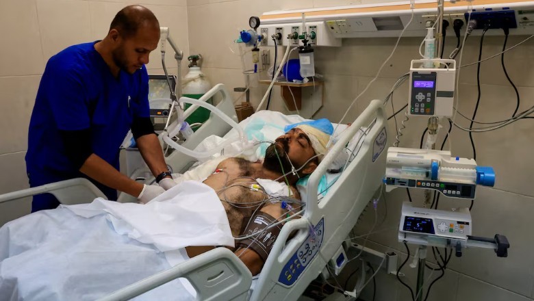 Father in intensive care after nine children killed in Israeli strike on Gaza