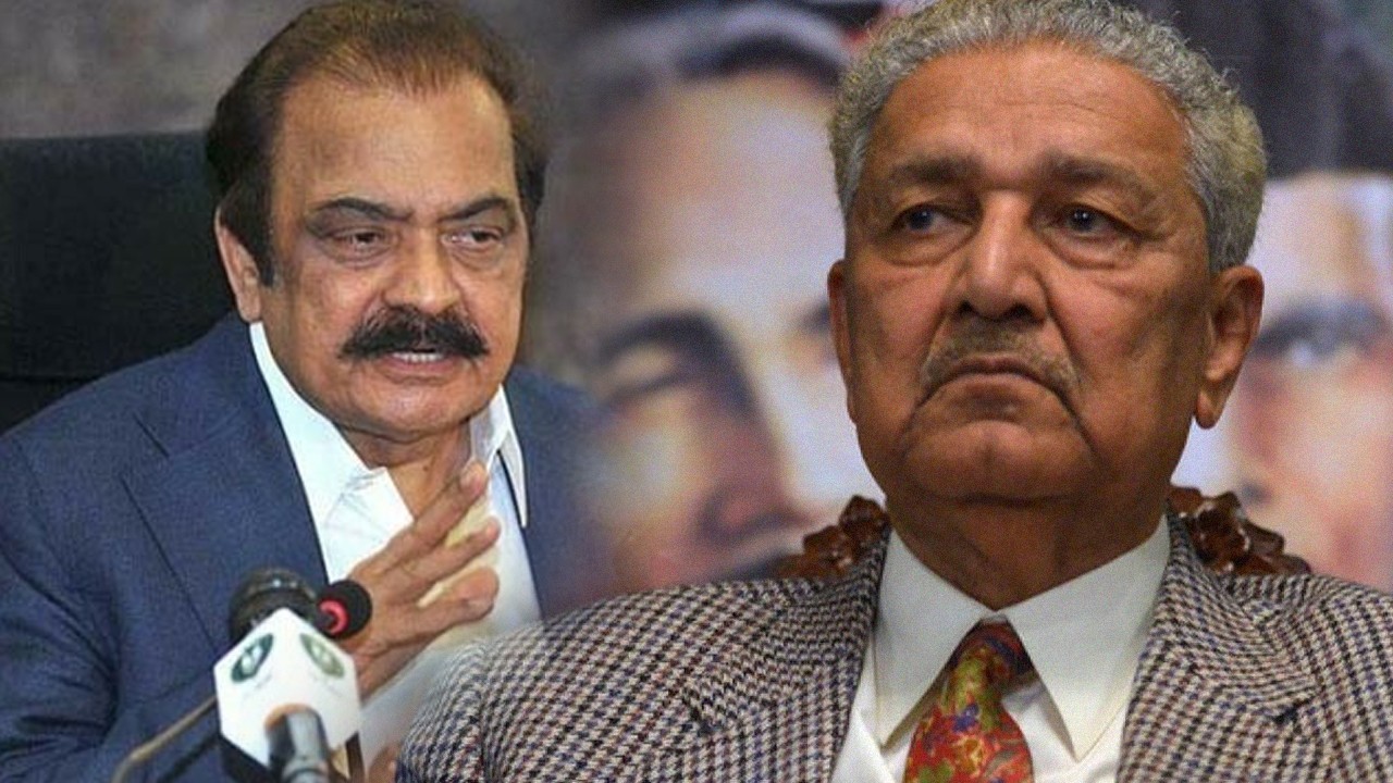 “Nawaz Sharif, not Dr Abdul Qadeer Khan, deserves to be called the hero of Pakistan’s nuclear program:” Rana Sanaullah