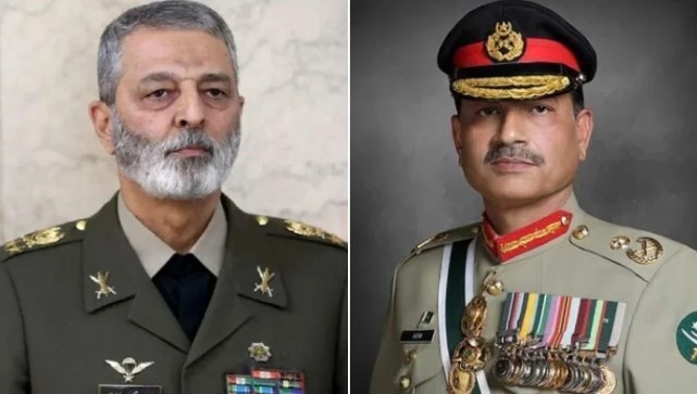 Iran’s military chief calls COAS, lauds Pakistan stance against Israeli aggression