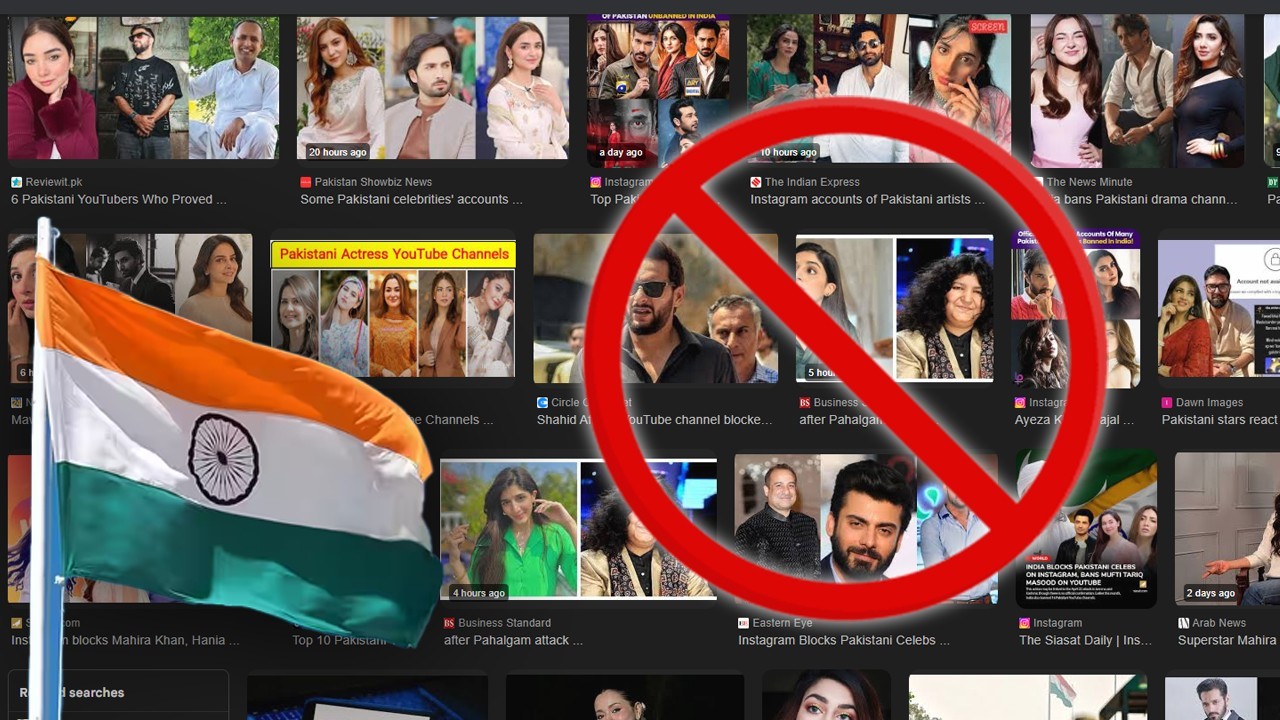 India lifts ban on Pakistani YouTube channels, celebrities