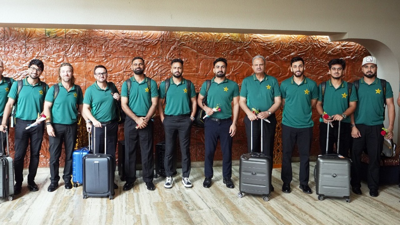 Pakistan squad lands in Bangladesh for T20I series