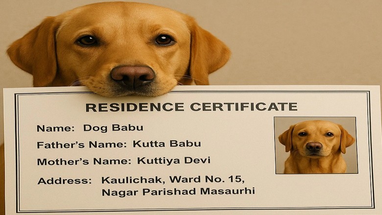 ‘Dog Babu’, son of ‘Kutta Babu’, issued residence certificate in India's Bihar