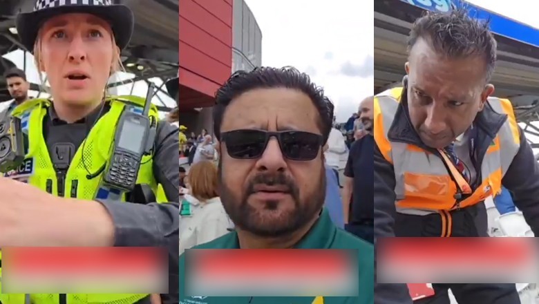 Fan asked to cover Pakistan jersey during England-India test match at Old Trafford