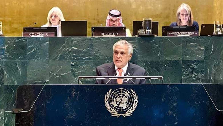 No plan to recognise Israel; Dar calls for UN membership for Palestine