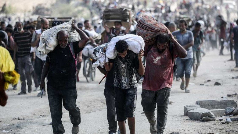 Hamas says to allow aid for Israeli hostages if Palestinians also receive food