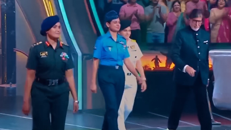 Indian military spokespersons trolled for appearing in Amitabh Bachchan’s game show