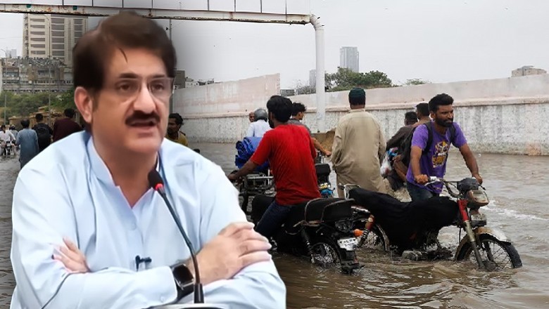 As Karachi floods, Sindh CM advises citizens to stay indoors and avoid electric poles