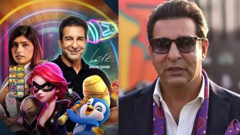 Complaint lodged against Wasim Akram for promoting Indian betting app
