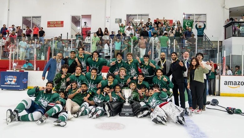 In a first, Pakistan wins US ice hockey tournament