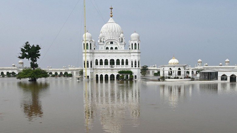 Floodwater drained from Kartarpur Complex after Indian water release