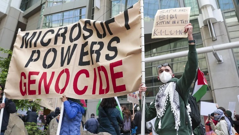 Microsoft sacks four employees over protest against firm’s connections to Israel