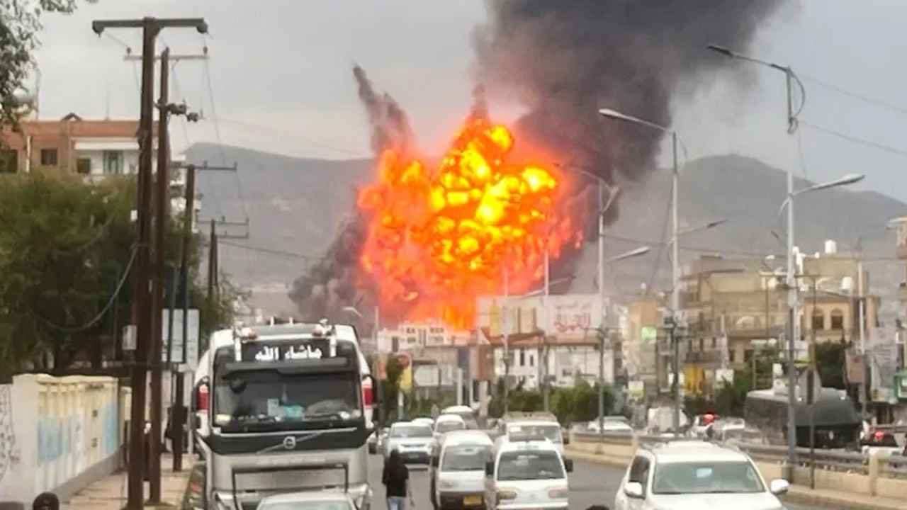 Israel bombs Yemen’s Houthis media arm, a day after Doha attack