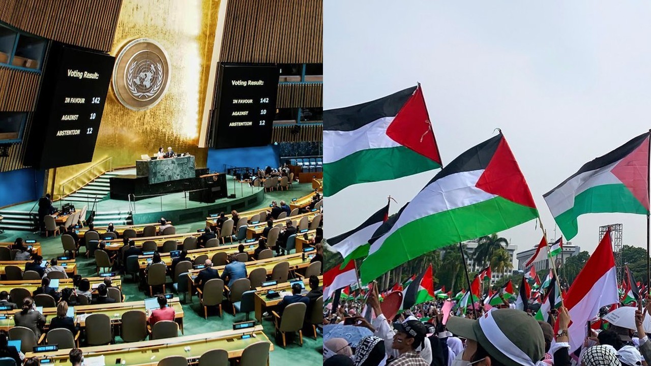 UN General Assembly backs two-state solution for Palestine with overwhelming majority