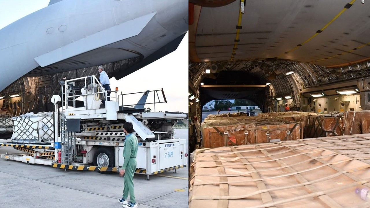 US sends relief items for Pakistan flood victims