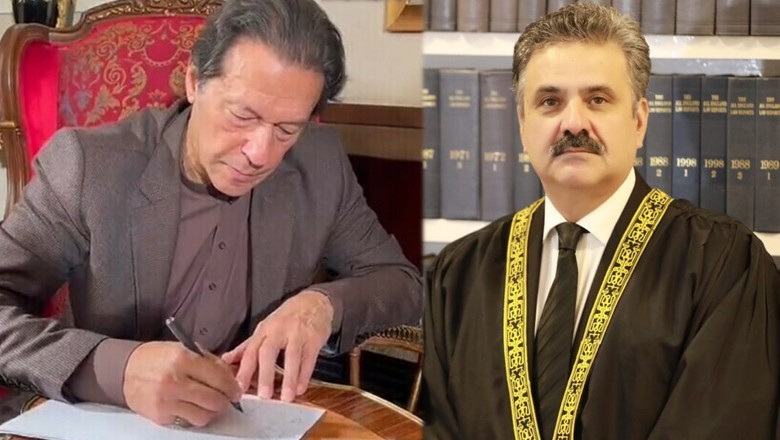 Imran Khan expresses grievances in letter to CJP Afridi