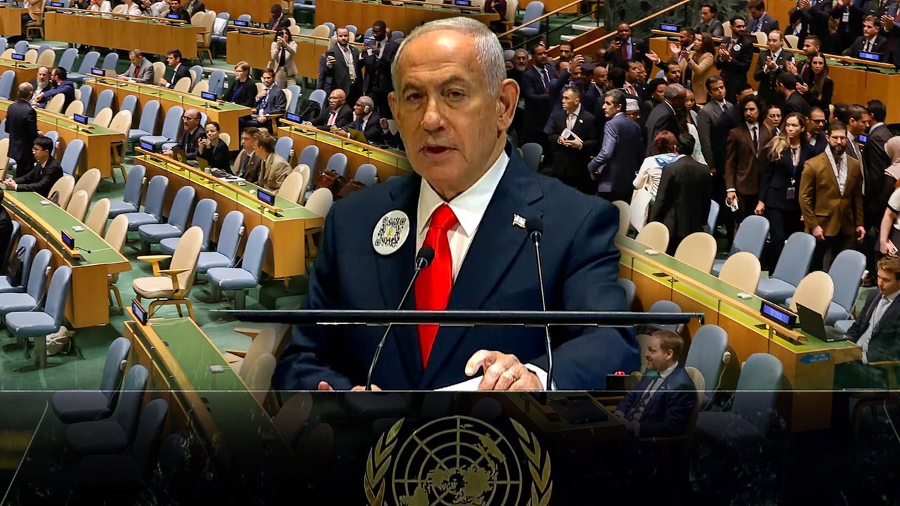 Netanyahu condemns recognition of Palestinian state at UNGA, denies genocide
