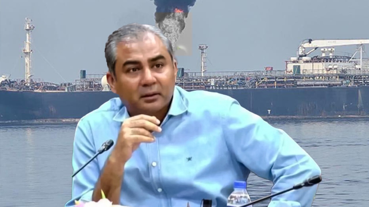 LPG tanker with 24 Pakistanis on board attacked by Israeli drone: Mohsin Naqvi