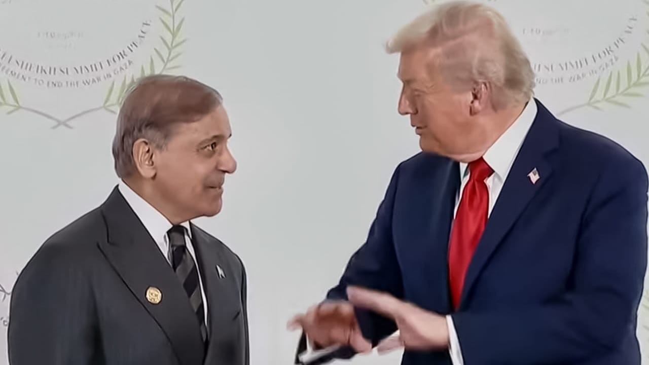 Shehbaz, Trump meet at Sharm El-Sheikh Summit, reaffirm commitment to Middle East peace