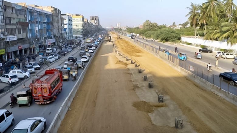 ‘Work on Karachi’s Green Line BRT project to be completed by Sept 2026’