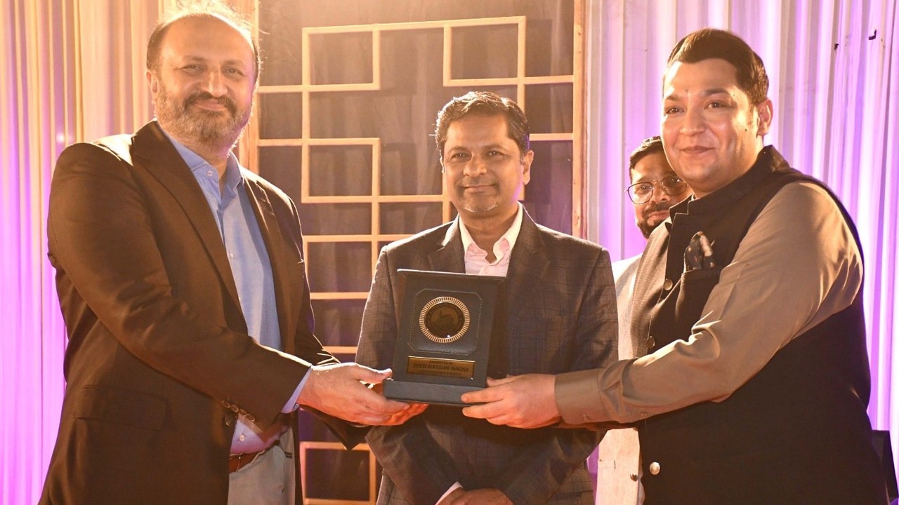 Hazim Bangwar honoured with ‘Best Assistant Commissioner Award’