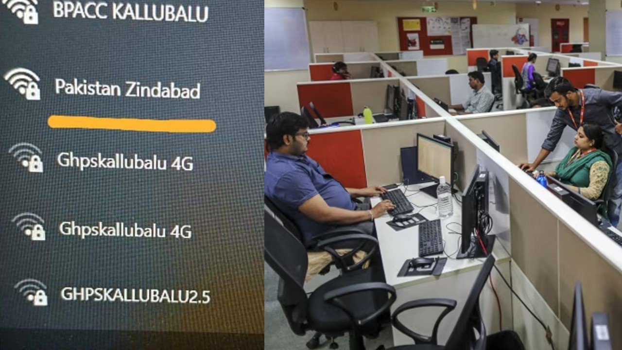 Panic in Bengaluru bank after Wi-Fi named ‘Pakistan Zindabad’