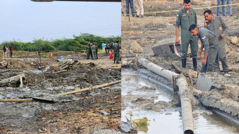 IAF trainer aircraft crashes near India's Chennai