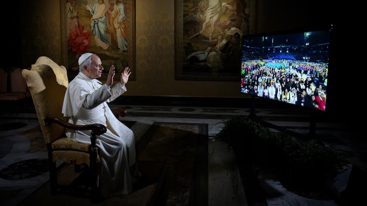 Pope Leo tells US students to use AI as learning tool, not shortcut for homework