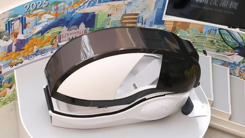 Human washing machine that 'cleans body and soul' now on sale in Japan