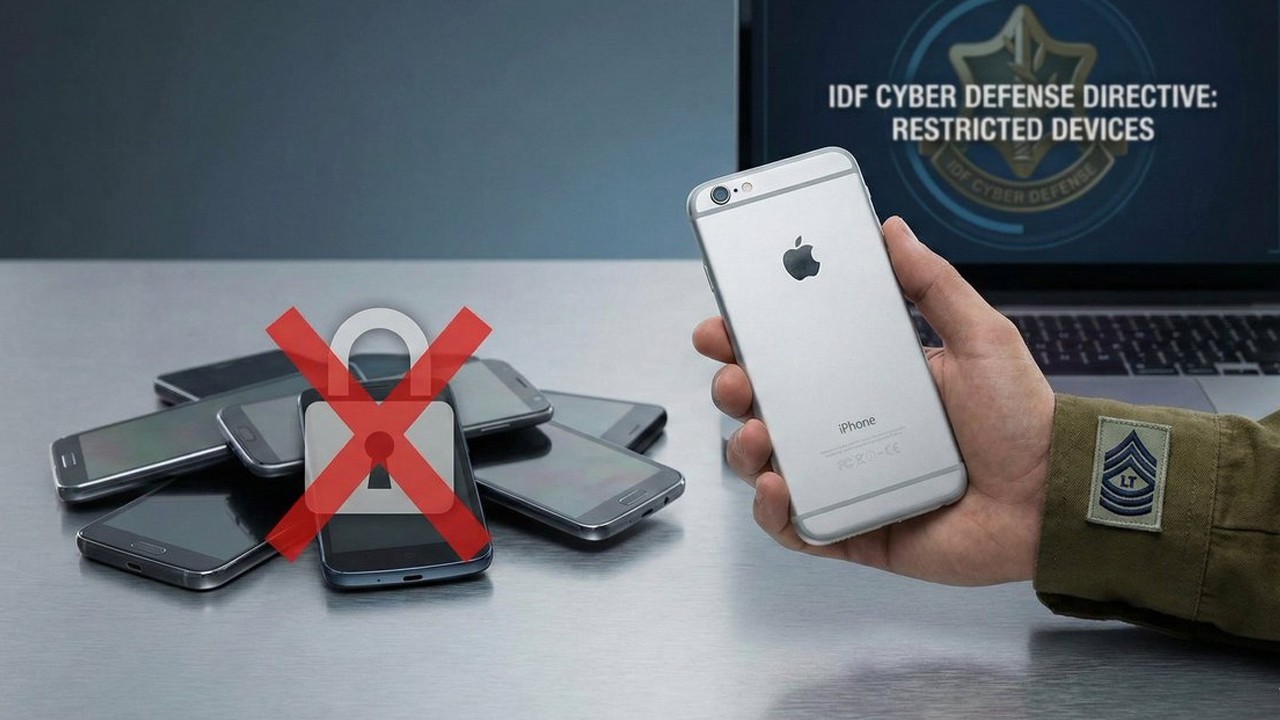 Israeli Army bans android phones for senior officers