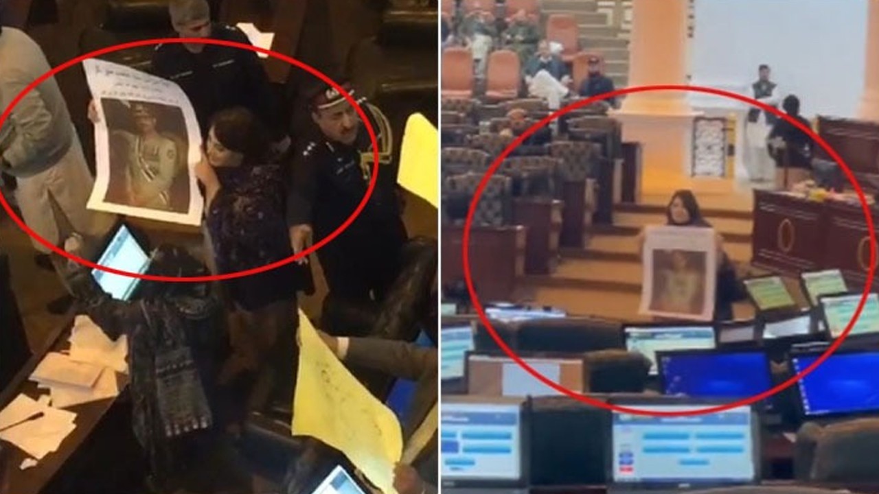 KP Assembly session adjourned after PML-N MPA brings CDF Asim Munir’s photo