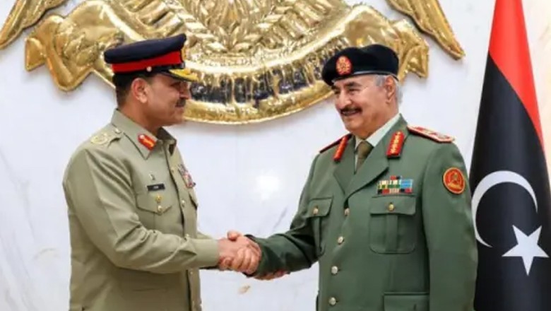 Field Marshal Asim Munir stresses on strengthening defence relations with Libya