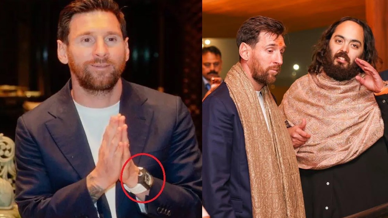 Indian billionaire gifts Lionel Messi $1.3m rare watch