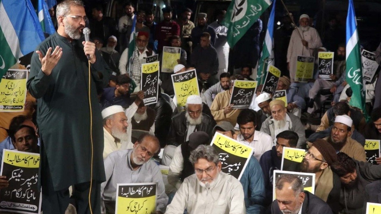 JI holds protests across Karachi over multiple issues faced by citizens