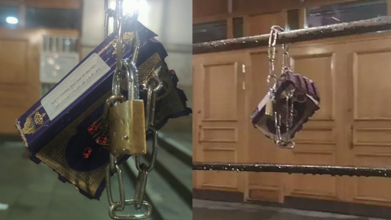 Desecrated Quran discovered at mosque in Sweden