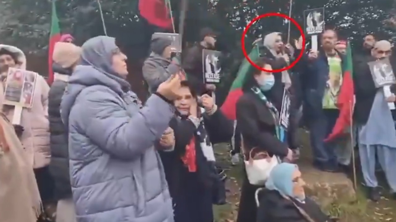 Pakistan writes to UK over woman’s threatening remarks at PTI protest