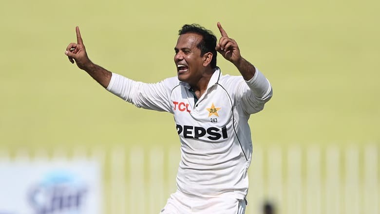 Noman Ali climbs to joint second in ICC Test bowling rankings