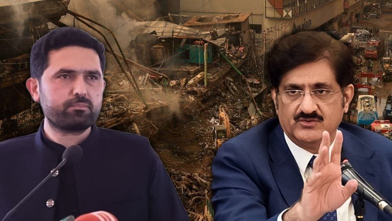 KP CM expresses 'heartfelt condolences' in letter to CM Murad over Gul Plaza tragedy